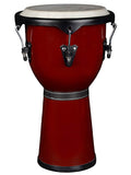 Hayman DJ-13-WR djembe, 12", hardhout, wijnrood