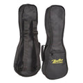 Boston UK-10 gigbag voor sopraanukelele. 10 mm. gevoerd nylon. zwart westerhaven-muziek
