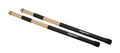 Hayman RS-19-W drumrods, houten, zwart handvat, 19 staven, rubber ring, lengte 400 mm, diameter bol 15 mm.