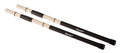 Hayman RS-12-BSC drumrods, bamboe, zwart handvat, 12 staven, sterke kern, lengte 400 mm, diameter bol 15 mm.