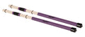 Hayman RS-11-BSC drumrods, bamboe, zwart handvat, 11 staven, sterke kern, lengte 400 mm, diameter bol 14 mm.