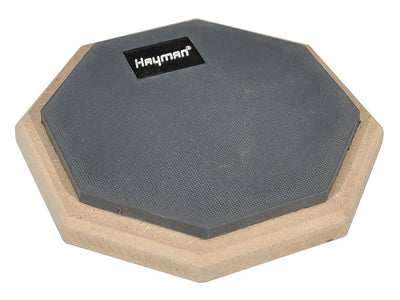 Hayman PP-60 oefenpad, achthoekig, zwart, 6 inch