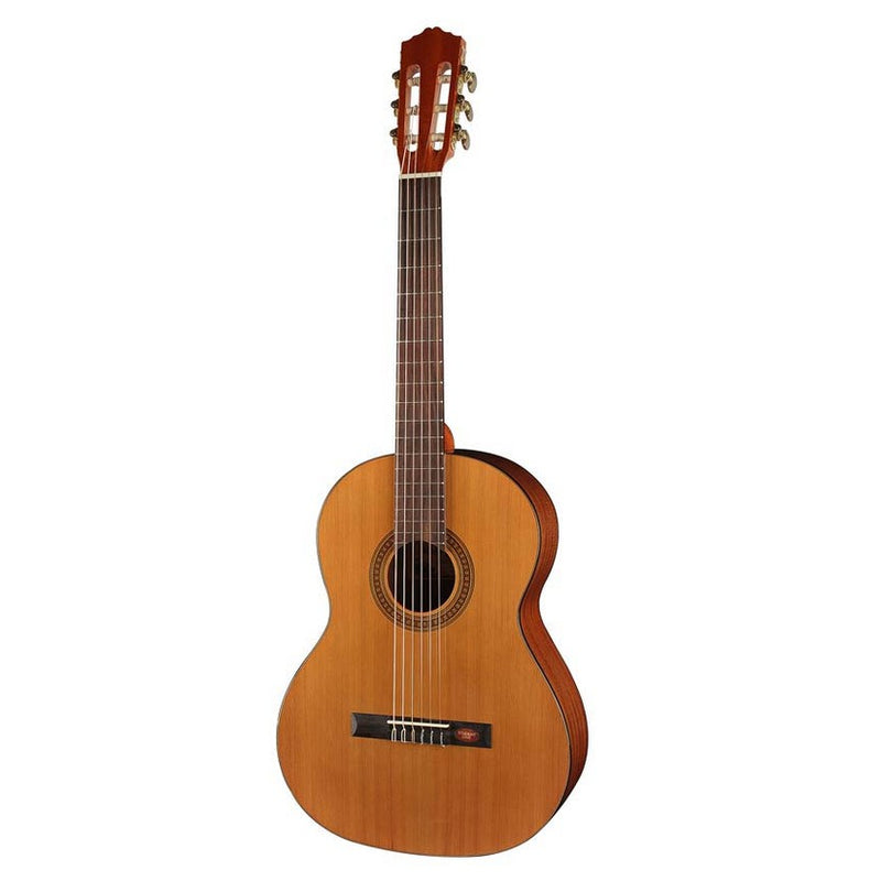 Salvador Cortez CC-10-SN klassieke gitaar. 7/8 senorita model. ceder top. sapele b&s. hoogglans. 628mm