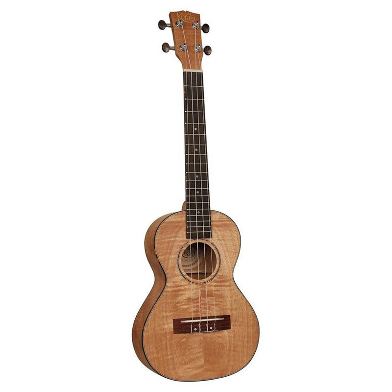 Korala UKT-310 tenor ukulele, all flamed okoume with guitar machine heads