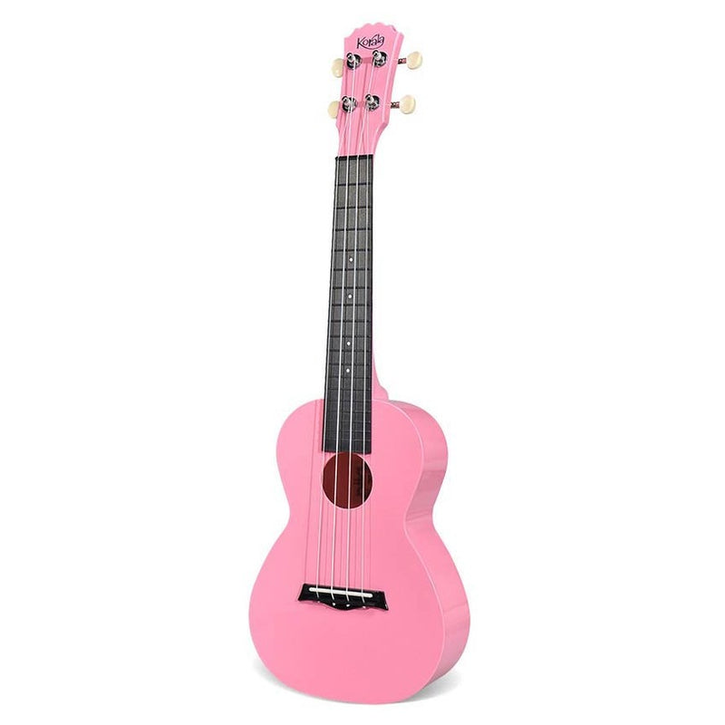 Korala PUC-20-PK concert ukulele polycarbonate, back with acoustic chambers, pink