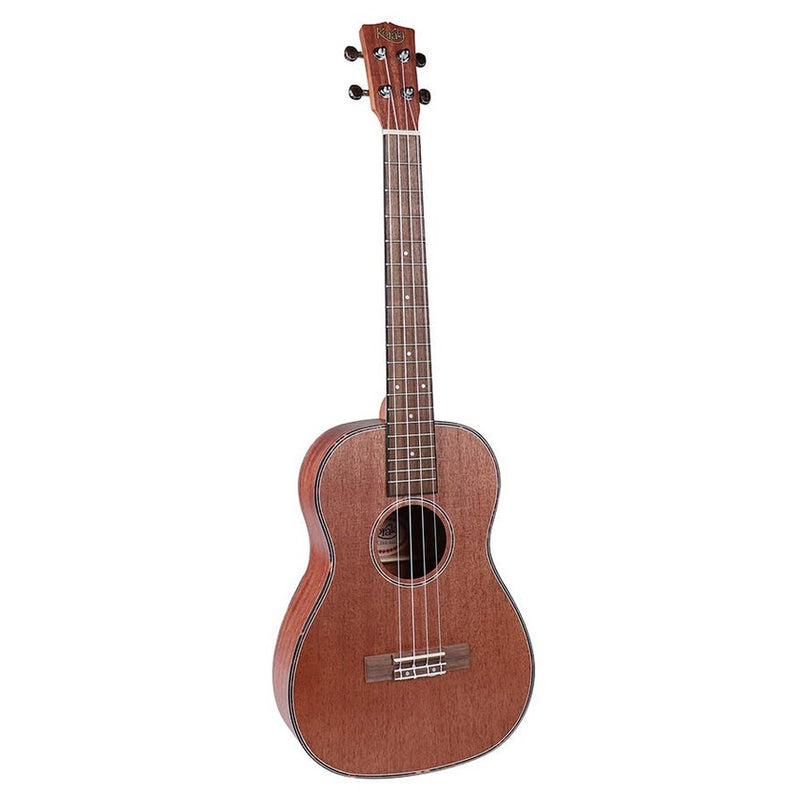 Korala UKB-210 baritone ukulele, all sapele, with guitar machine heads