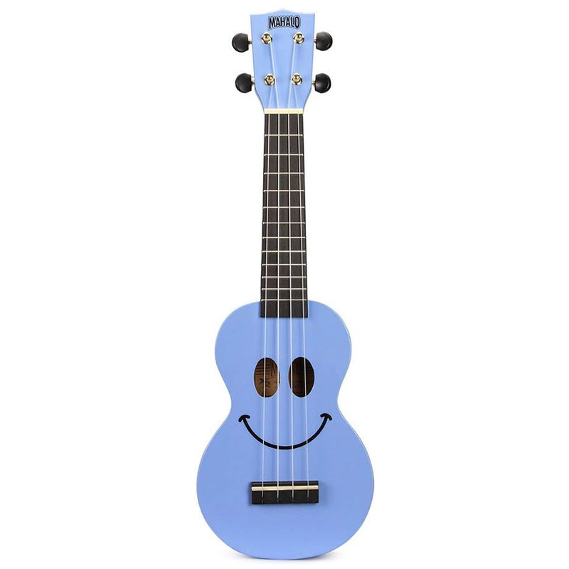 Mahalo U-SMILE LBU soprano ukulele, light blue, with bag