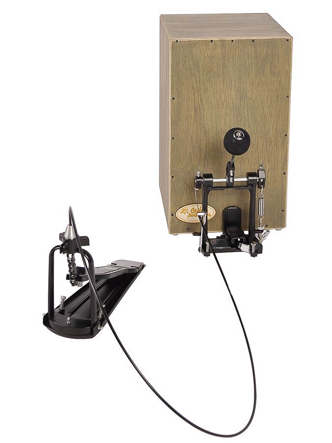 Hayman CJP-070 cajonpedaal, klopper is met een kabel bevestigd aan het pedaal