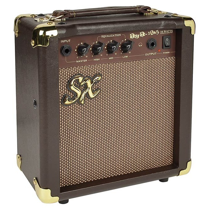 SX AGA1065 acoustic guitar amp 10W 6,5"speaker