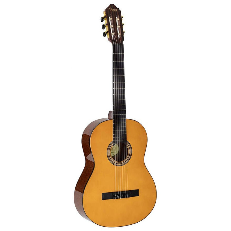 Valencia VC264 klassieke gitaar 4/4. sitka sparren top. mahonie zij- & achterblad. antieke hoogglans finish