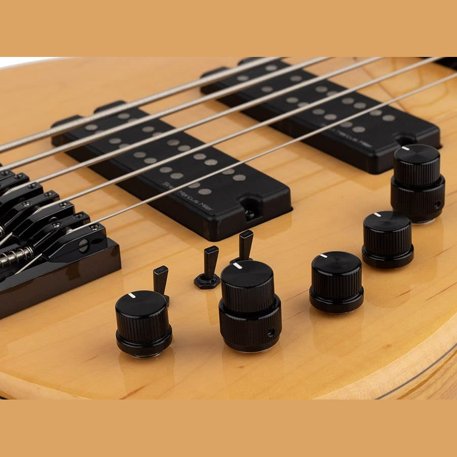Sire M7+ S5/NT swamp ash + solid maple 5-string bass guitar natural westerhaven-muziek