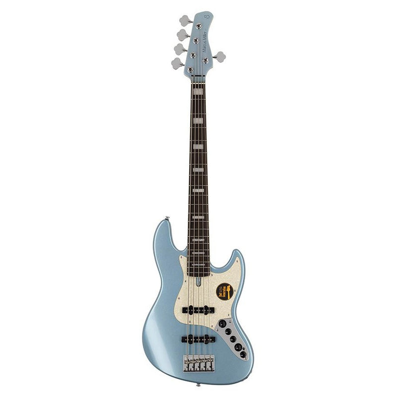 Sire V7+ A5/LPB alder 5-string active bass guitar lake placid blue
