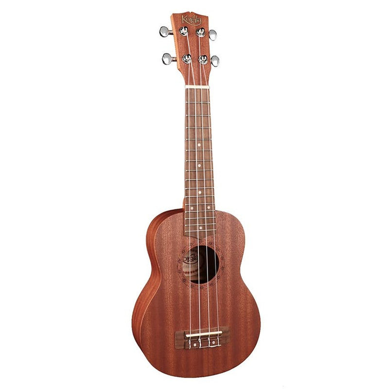 Korala UKS-110 soprano ukulele, all sapele, with guitar machine heads
