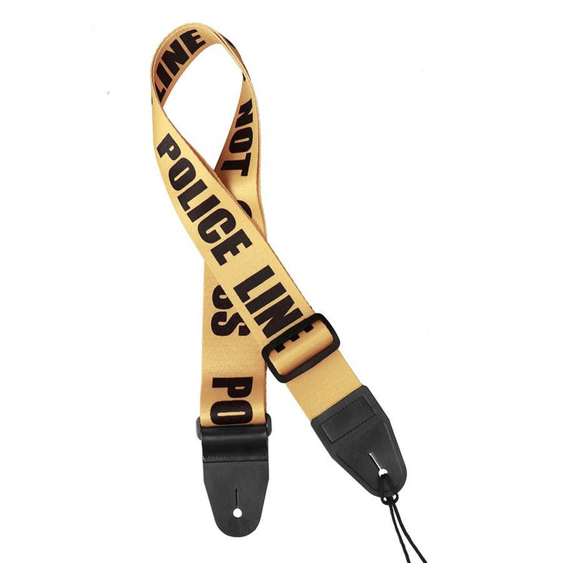 Gaucho GST-160-PO guitar strap 'police line - do not cross'