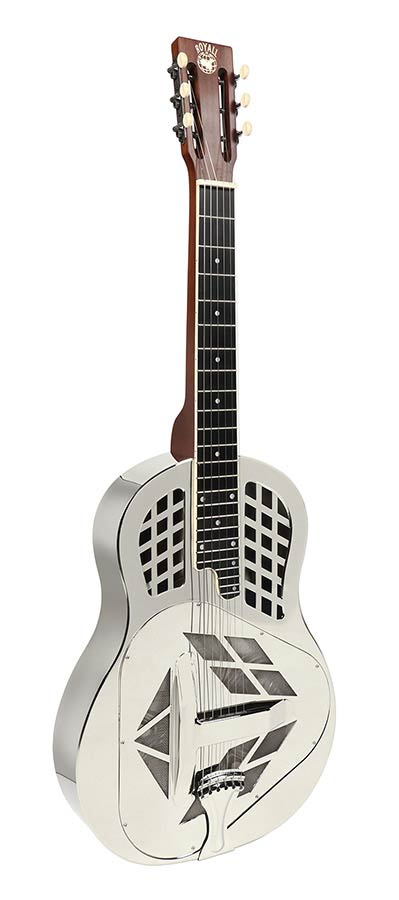 Royall TMP12SQ/NI 12 fret square neck resonator TAMPA SQUARE met tas