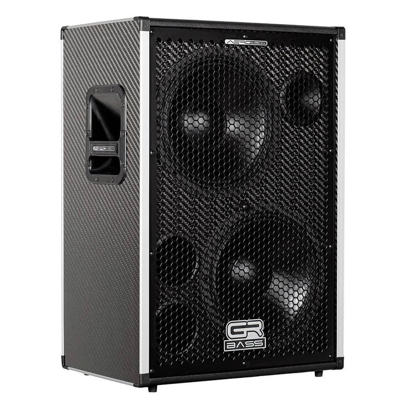 GR Bass AT212/8 premium carbon fiber speaker cabinet, 2x12"+1" 700w 12.9kg, 8 ohm
