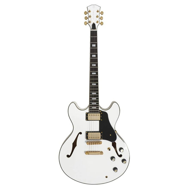 Sire H7/WH electric archtop guitar white