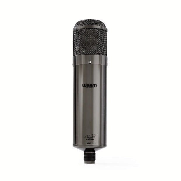 Warm Audio WA-47T Microfoon Titanium Professionele grootmembraan buiscondensatormicrofoon met vintage-geïnspireerde warmte en helderheid.