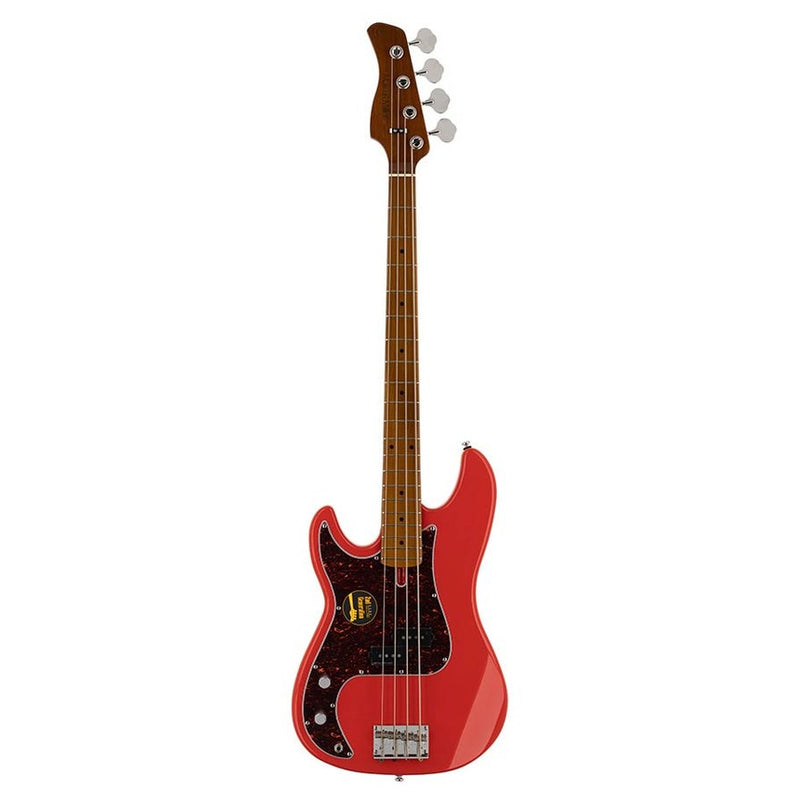 Sire P5 A4L/DRD lefty alder 4-string passive bass guitar dakota red