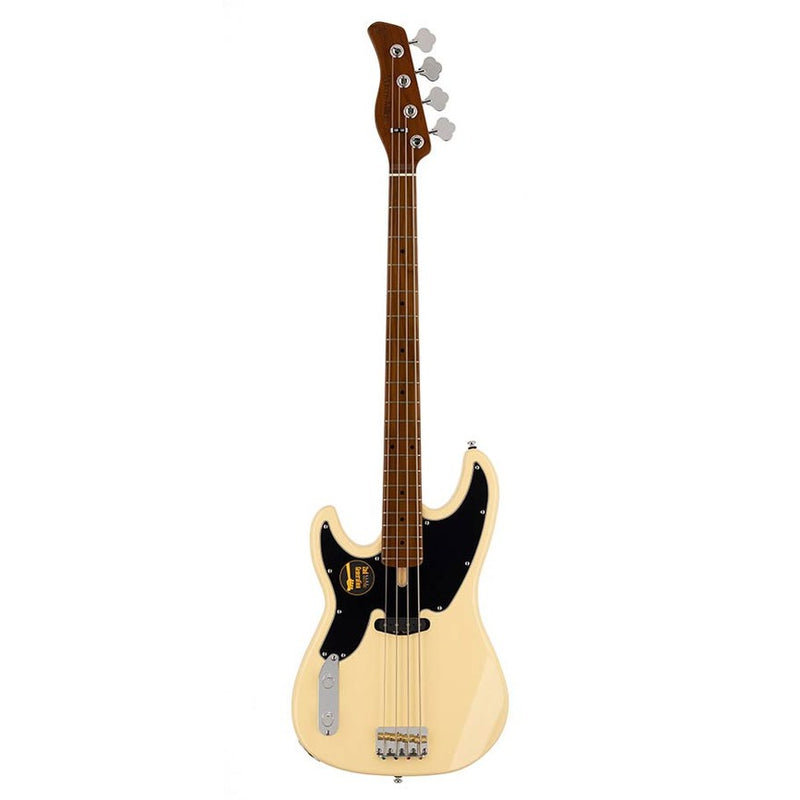 Sire D5 A4L/VW lefty alder 4-string passive bass guitar vintage white