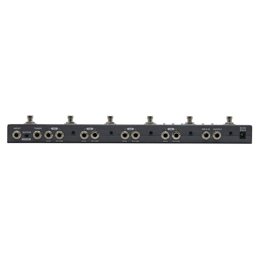 HoTone LS-10 programmable loop switcher PATCH KOMMANDER, with 4 channels westerhaven-muziek
