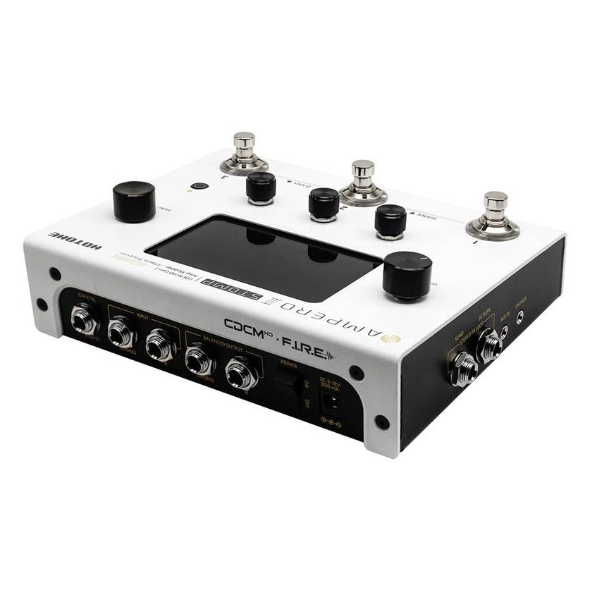 HoTone MP-300 amp modeler and effects processor AMPERO II STOMP, with 9-18V PSU westerhaven-muziek