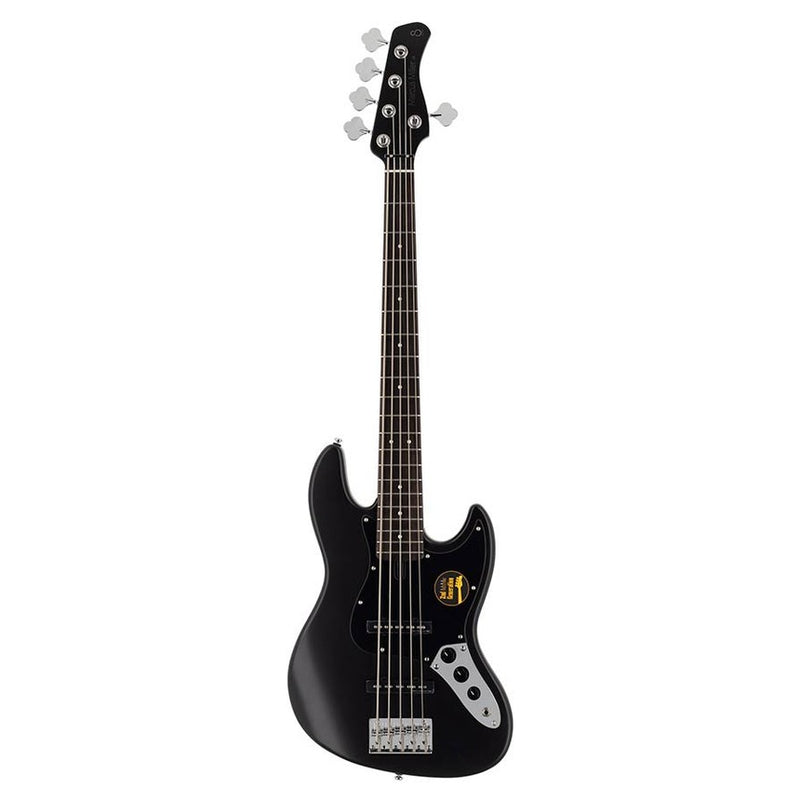 Sire V3P 5/BKS 5-string passive bass guitar black satin