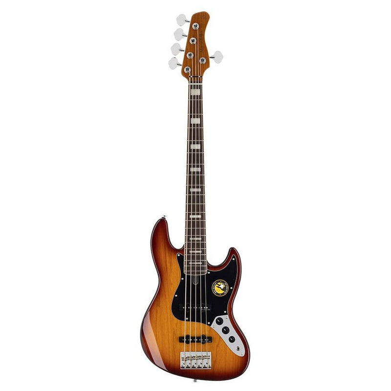 Sire V5R A5/TS alder 5-string passive bass guitar tobacco sunburst
