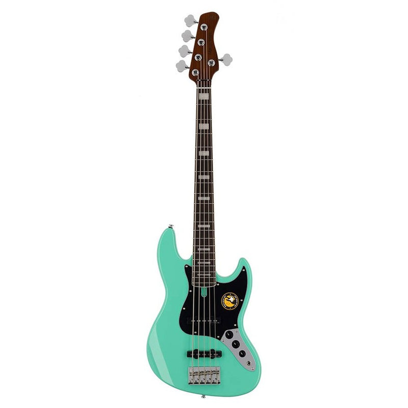 Sire V5R A5/MLG alder 5-string passive bass guitar mild green