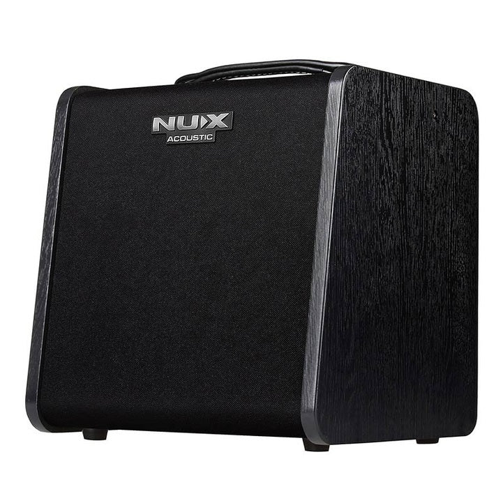 NUX AC-60 acoustic guitar amplifier, 60 watt, 6.5" woofer + 1" tweeter, 2 channels, BT