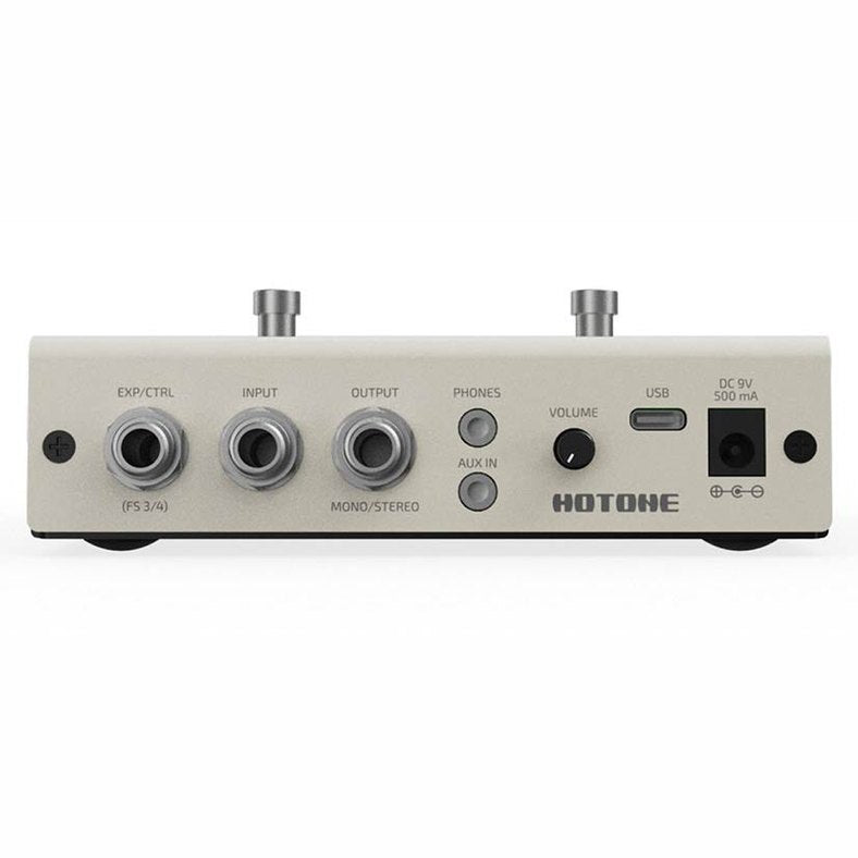 HoTone MP-50VN amp modeler and effects processor AMPERO MINI, with PSU, vanilla westerhaven-muziek