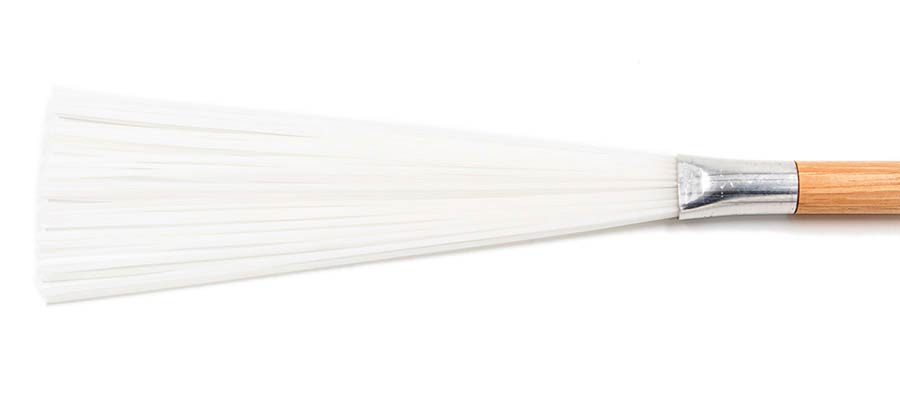Wincent W-12LN paar vegers NYLONBRUSH, 1.2mm strengen en 15.8mm handvat