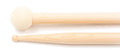 Wincent W-SD6 maple drumstok/mallet SD6 met 32mm hard vilten bal en SD2 handvat