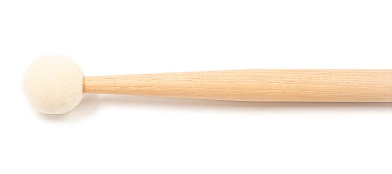 Wincent W-SH hickory cymbal mallet SWOOSH HARD met 25mm hard vilten bal en 5A handvat