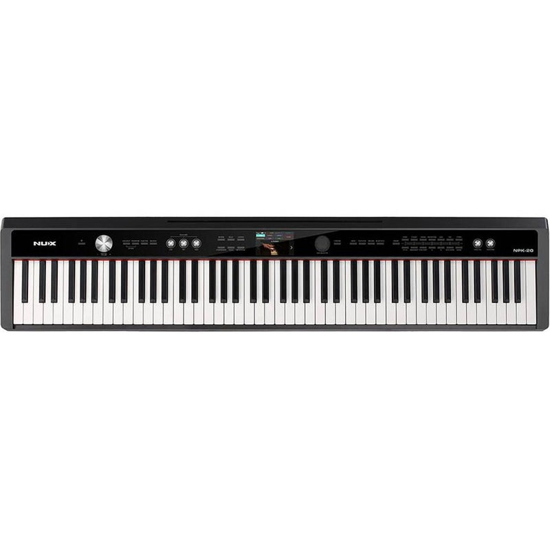 NUX NPK20/BK digital stage piano, 88 keys graded hammer action, black