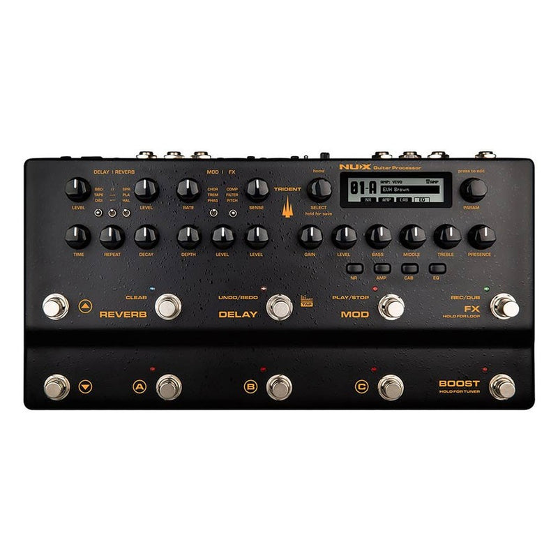 NUX NME-5 modeling guitar processor TRIDENT