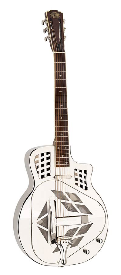 Royall TMP14CSC/NI 14 fret resonator TAMPA CUT SC met tas