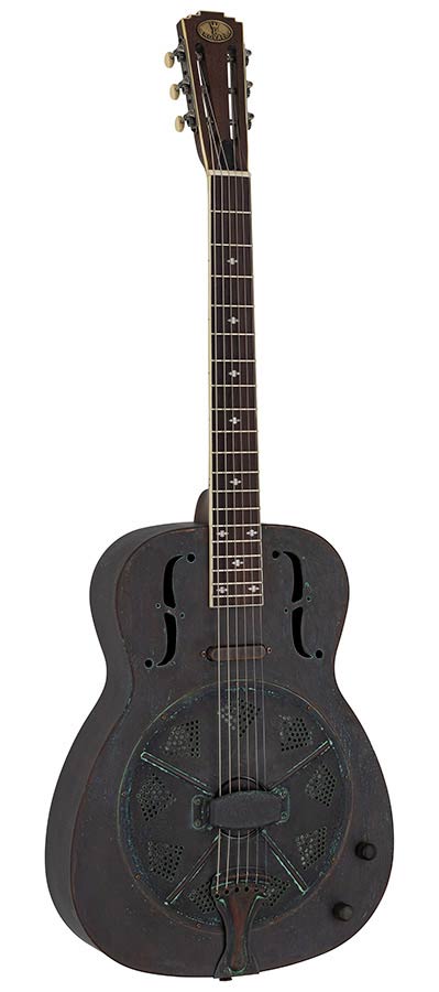 Royall WE14SC/RE 14 fret resonator WEST END SC met tas