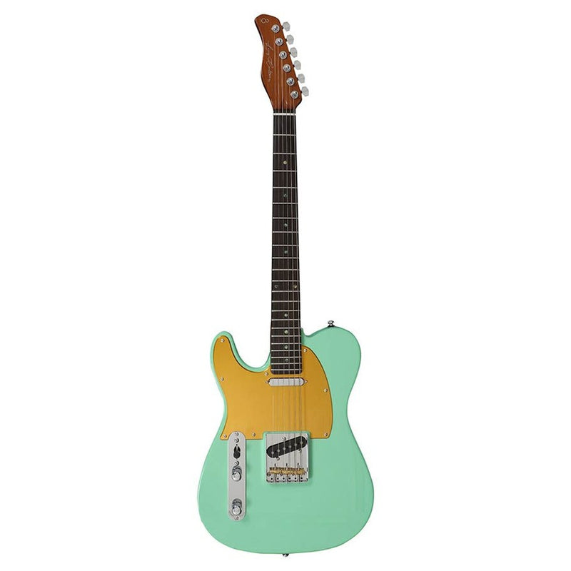 Sire T7L/MLG lefty electric guitar T-style mild green