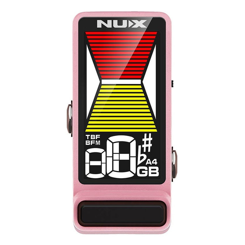 NUX NTU-3MK2PK tuner pedal FLOW TUNE, pink