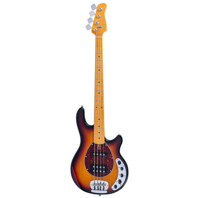 Sire Z7 4/3TS alder 4-string active bass guitar, 3 tone sunburst