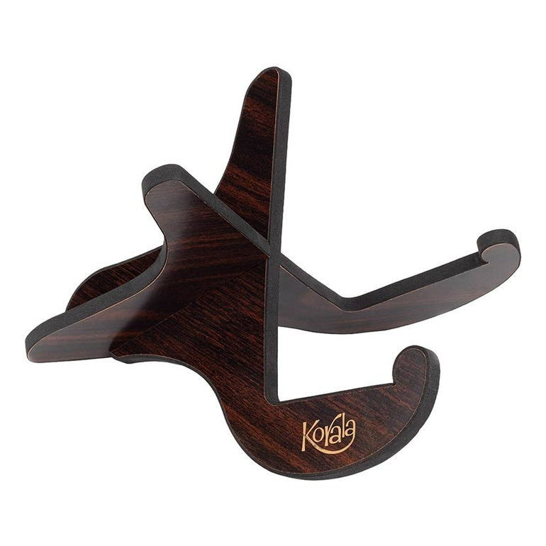 Korala KUS-300 ukulele stand X-model, fiberboard with foam mounted edges