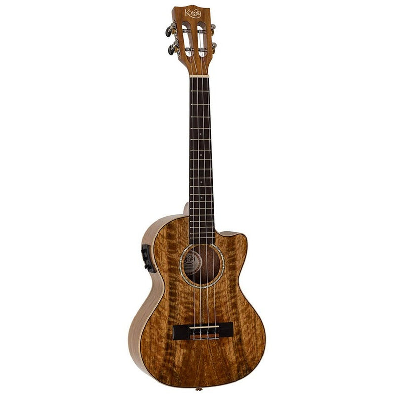 Korala UKT-730-CE tenor ukulele, solid mango, mango back and sides, with cutaway and pickup