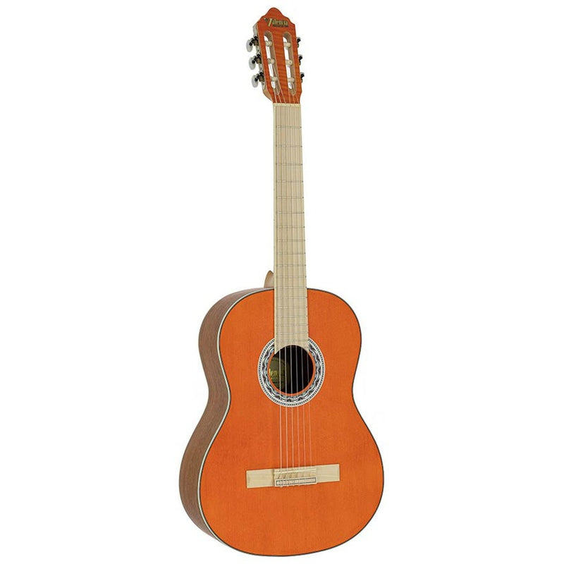 Valencia VC354HOR Klassieke gitaar 4/4. hybride hals. sitka spar & mahonie. oranje