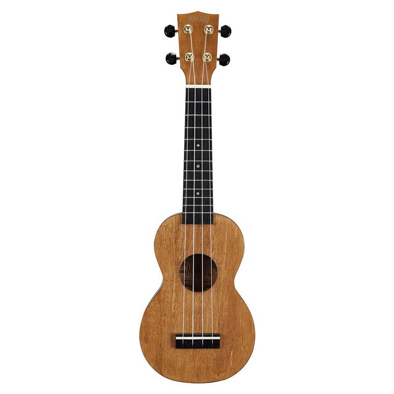 Mahalo MS1TBR soprano ukulele, transparent brown, with bag