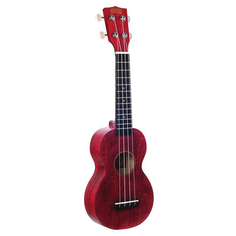 Mahalo ML1CR soprano ukulele, cherry red, with bag