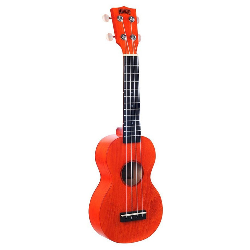 Mahalo ML1OS soprano ukulele, orange sunset, with bag