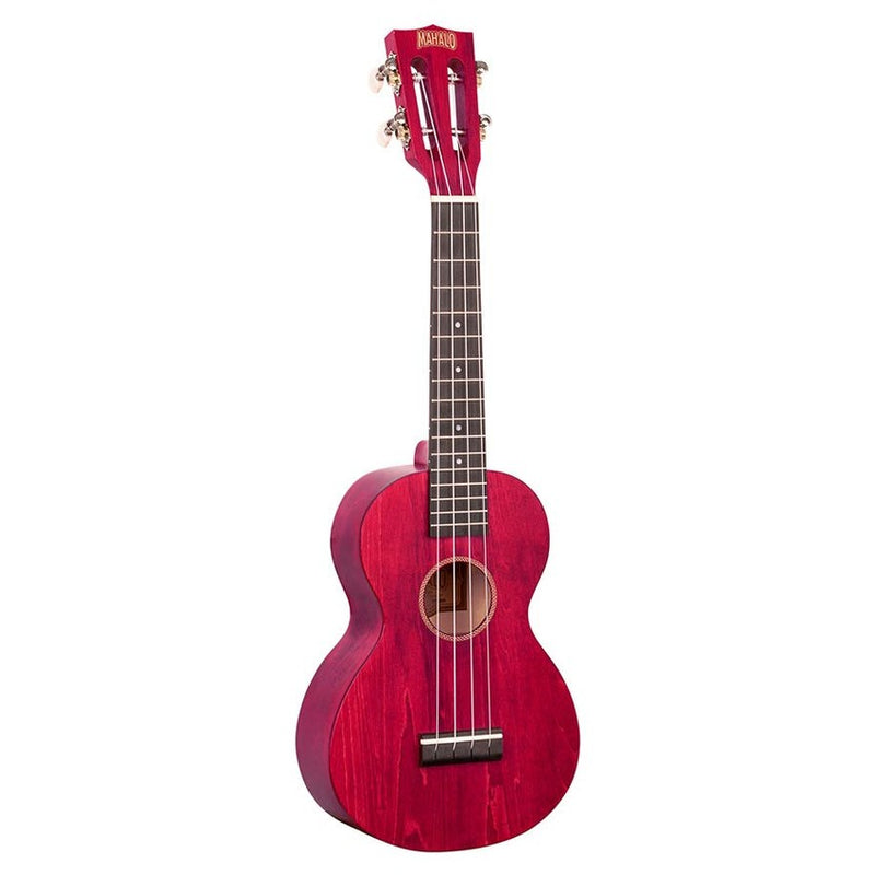 Mahalo ML2CR concert ukulele, cherry red, with bag