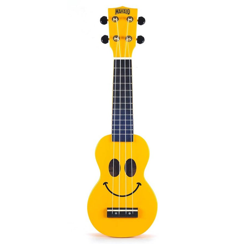 Mahalo U-SMILINO YW soprano ukulele 47cm scale, yellow, with bag
