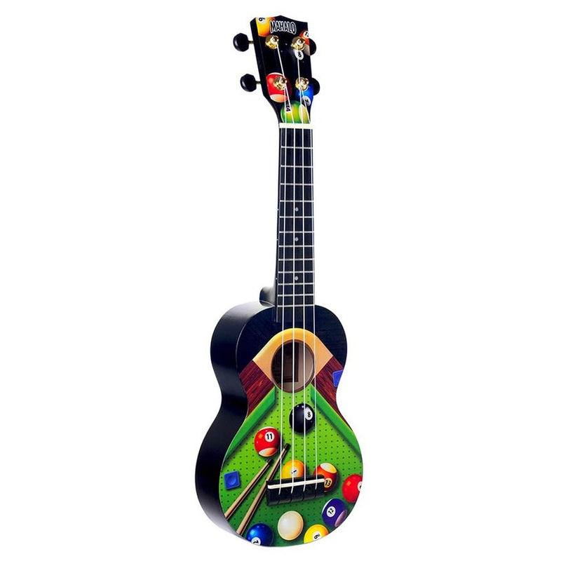 Mahalo MA1PL soprano ukulele pool, with bag